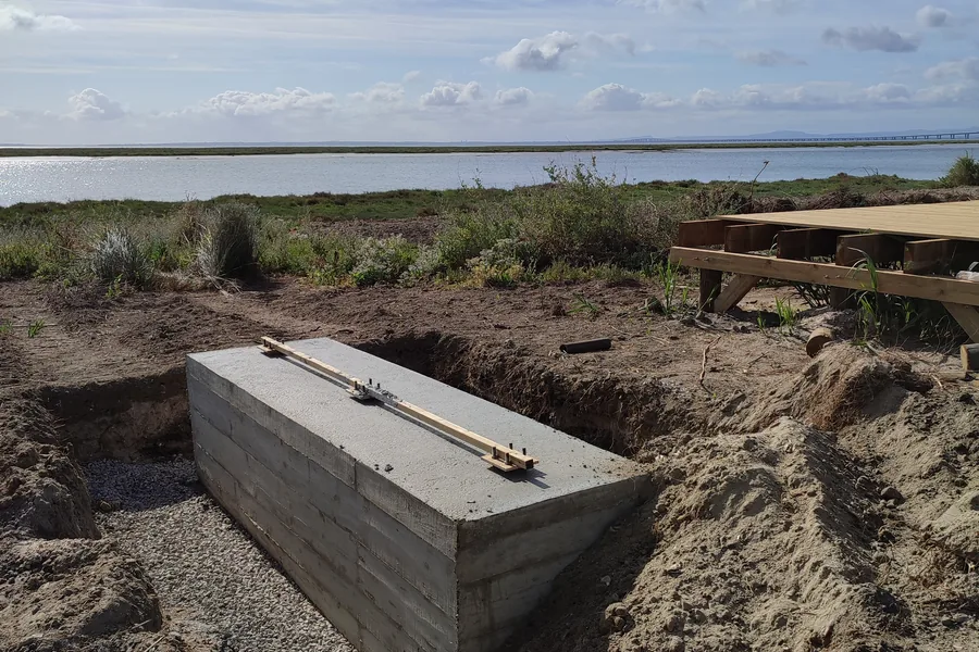 Passadiço Ribeirinho de Loures, obra (6)