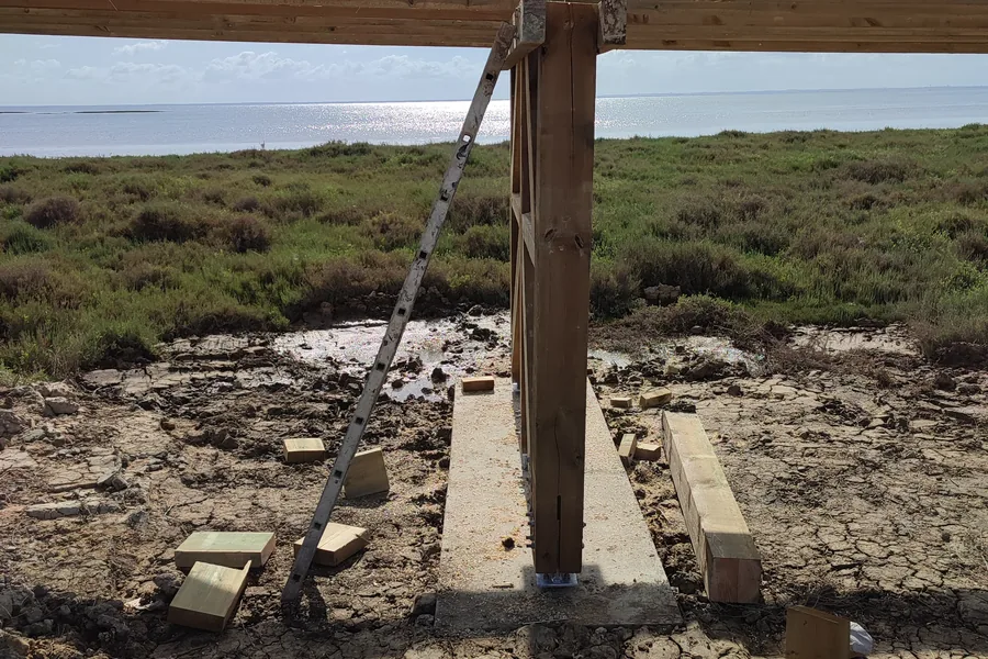 Passadiço Ribeirinho de Loures, obra (8)