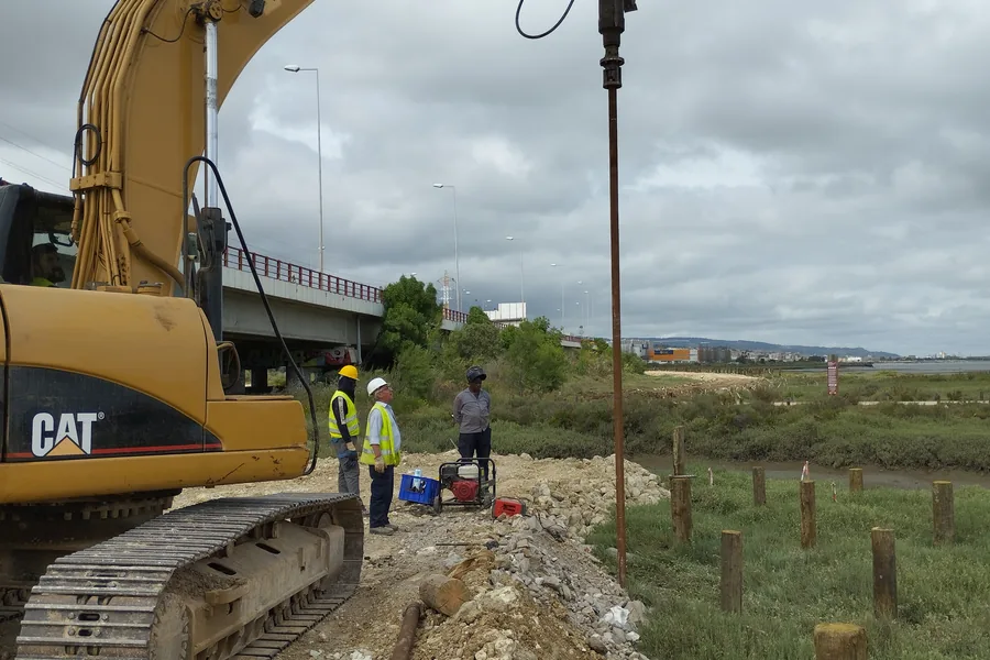 Passadiço Ribeirinho de Loures, obra (9)